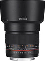SY85M-C 85mm F/1.4 IF (Canon)