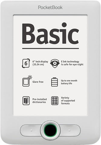 Basic 613 6" 2GB eReader - Grey