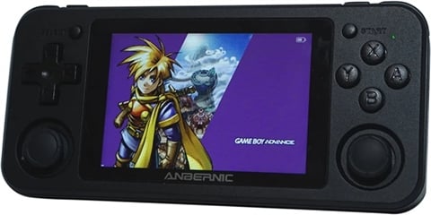 RG351P/RK3326/1GB Ram/64GB microSD/3.5"/Linux/Black/B (No Game)
