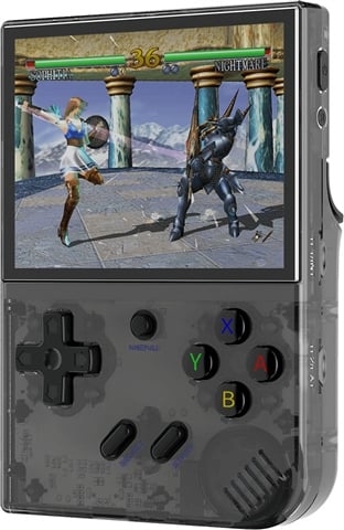 RG35XX Plus/A53/1GB/64GB microSD/3.5"/Linux/Tr. Black/B(No Game)