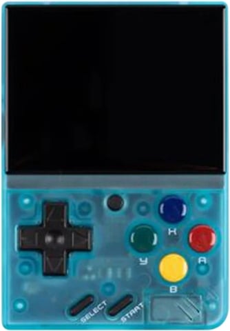 Mini V4/128MB Ram/128GB MicroSD/2.8"/Transparent Blue/B (No Game)