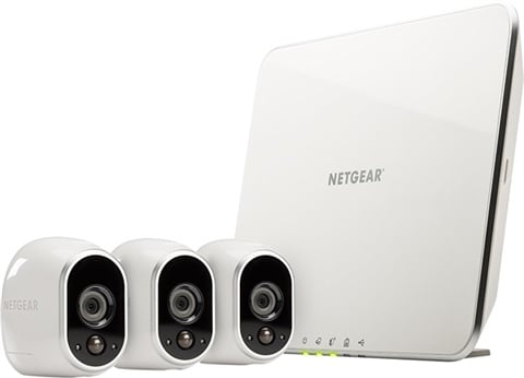 Arlo VMS3330 Smart Home Monitoring Camera System (3 Unit Kit)