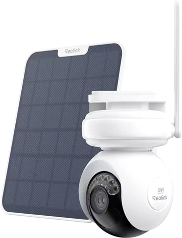 Altas PT Ultra 4K Wifi Camera + Reolink Solar Panel 2 (White)