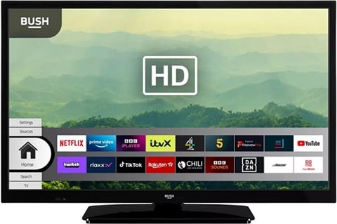 ELED24HDSDVDB 24" HD Ready LED TV+ DVD Combo