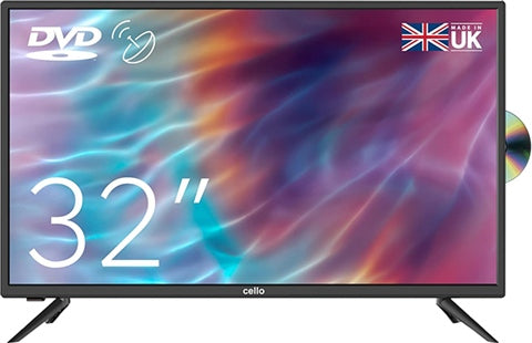 ZF0223 32" HD Ready LED TV with Built-In DVD Player