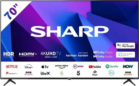70FN2KL 70" 4K UHD Android LED TV