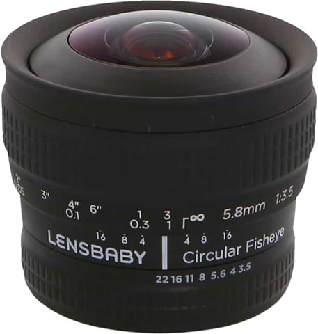 5.8 mm f/3.5 Circular Fisheye Lens (Nikon)