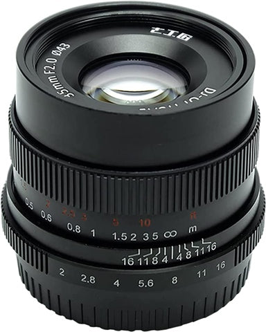 35mm f2.0 Manual Focus Prime Fixed Lens (Sony)