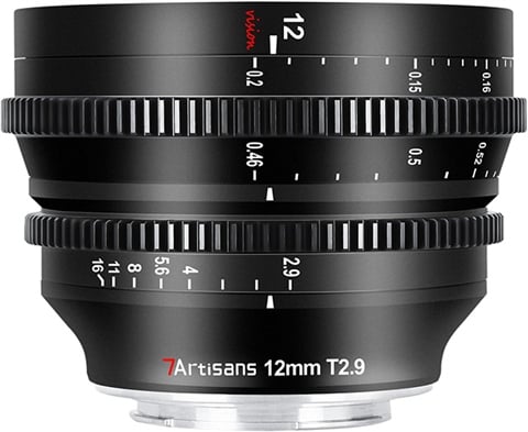 12mm T2.9 Large Aperture APS-C Ultra Cine Lens(Canon EF)