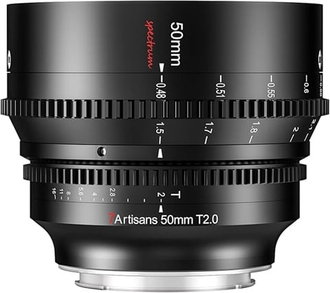 50mm T2.0 Full Frame Spectrum Cine Lens(Canon Eos R)