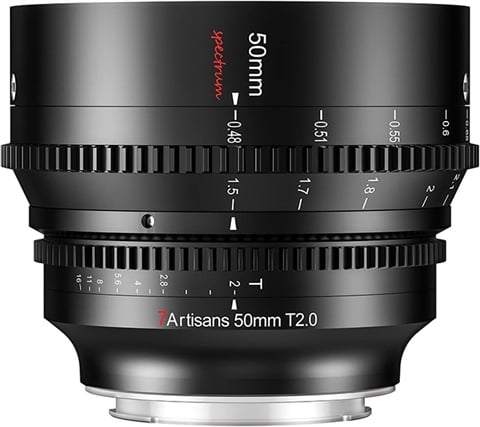 50mm T2.0 Cine Lens (Sony E)