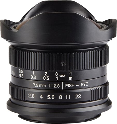 7.5mm F2.8 Wide-Angle Fisheye Fixed Lens (Sony)