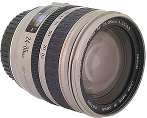 EF 24-85mm f/3.5-4.5 USM Silver Lens
