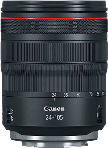RF 24-105mm f/4L IS USM Black Lens