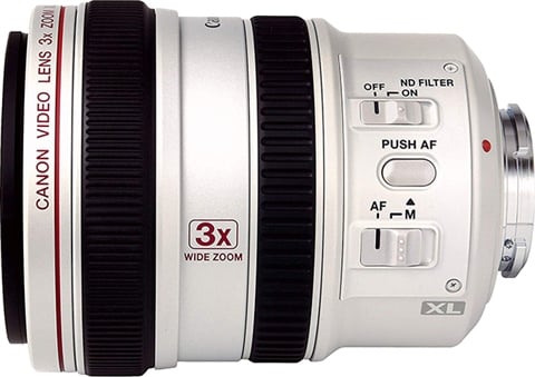 XL 3.4-10.2mm f/1.8-2.2 3x Wide White Lens