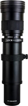 420-800mm Camera Lens F/8.3 Super Telephoto Lens (Sony)