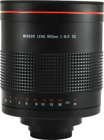 900mm f/8.0 Super Mirror Telephoto Manual Focus Lens (Nikon)