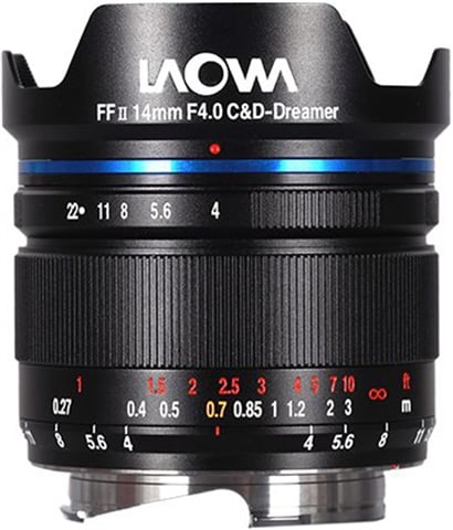 14mm f/4 FF RL Zero-D Lens
