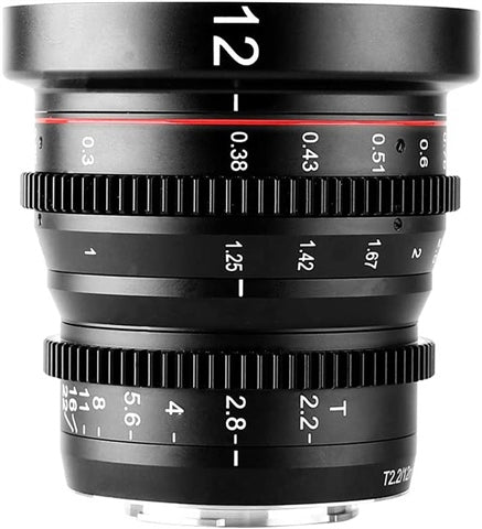 12mm T2.2 (MFT M43 mount)