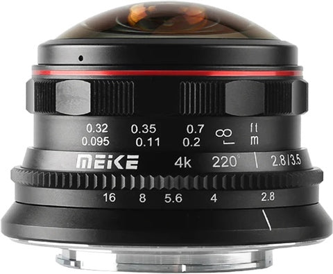 3.5mm f/2.8 Ultra Wide Fisheye Lens for MFT