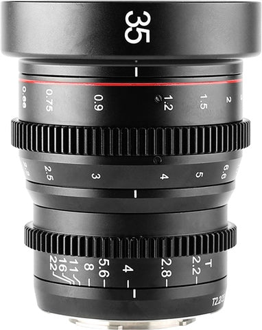 35mm T2.2 MF Cinema Prime Lens (MFT Mount)