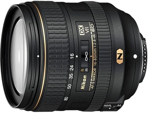 AF-S DX NIKKOR 16 - 80 mm f/2.8-4E ED VR Lens