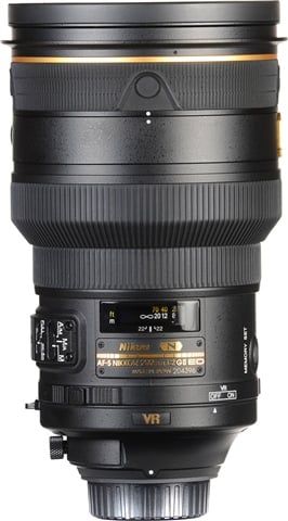 200mm f/2G ED AF-S Nikkor VR II Lens