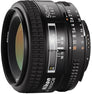 AF Nikkor 50mm f/1.4D Black Lens