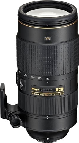 AF-S NIKKOR 80-400MM F/4.5-5.6 G ED VR