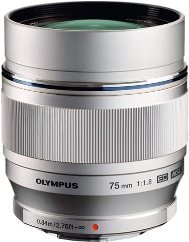 M.Zuiko ED 75mm f/1.8 - Silver