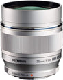 M.Zuiko ED 75mm f/1.8 - Silver