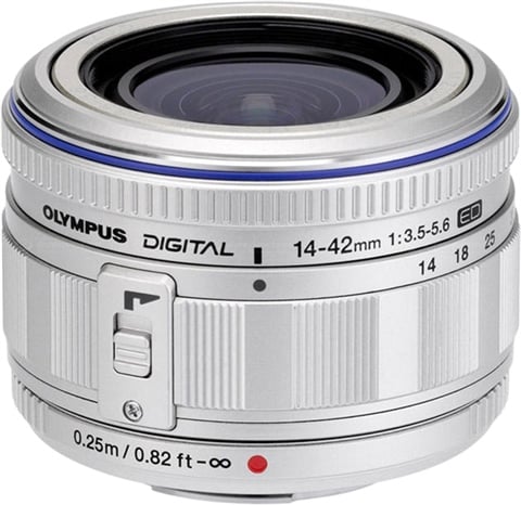 M.Zuiko 14-42mm 1:3.5-5.6 L ED Zoom Lens - Silver