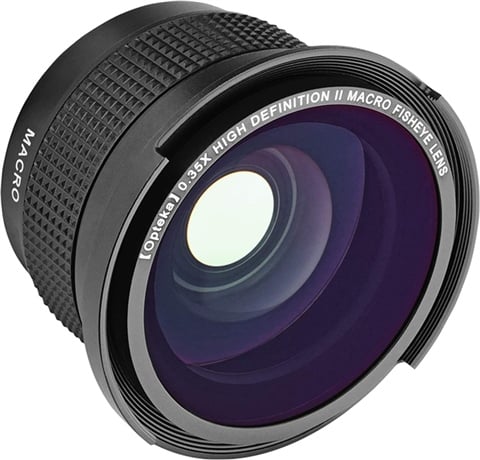 Fisheye 0.35x 58mm Macro Lens