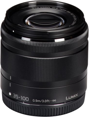 (H-FS35100) 35-100mm 4.0-5.6 ASPH Mega OIS Black Lens