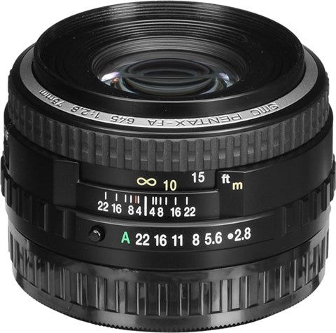 75mm FA 645 f/2.8 SMC Lens