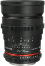 35mm T1.5 VDSLR AS UMC (Canon)