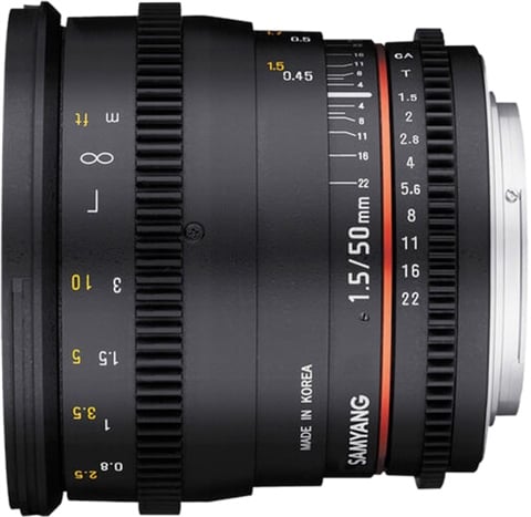50mm T1.5 VDSLR AS UMC (Sony)