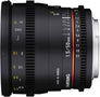50mm T1.5 VDSLR (Canon)