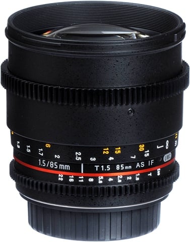 85 mm T1.5 VDSLR (Canon)