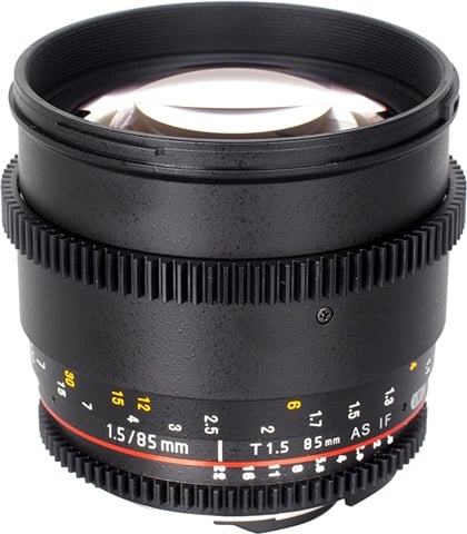 85 mm T1.5 VDSLR (Nikon)