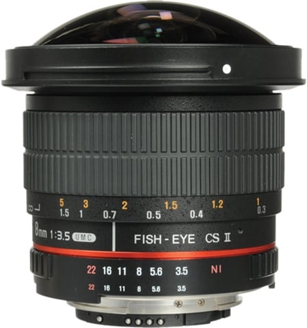 Fisheye 8mm f/3.5 (Nikon)