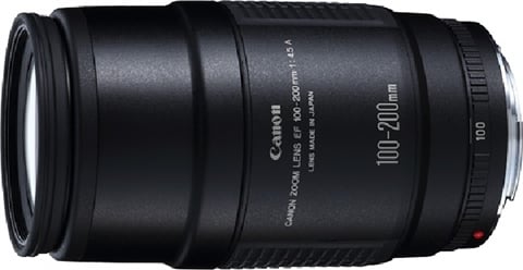 EF 100-200mm f/4.5A Black Lens