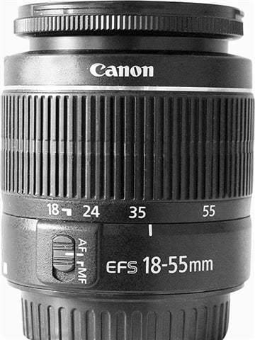 EF-S 18-55mm f/3.5-5.6 III Black Lens