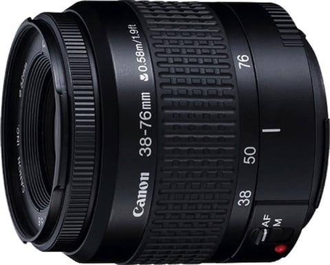 EF 38-76mm f/4.5-5.6 Black Lens