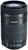 EF-S 55-250mm f/4-5.6 IS STM Black Lens