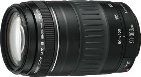 EF 90-300mm f/4.5-5.6 Black Lens