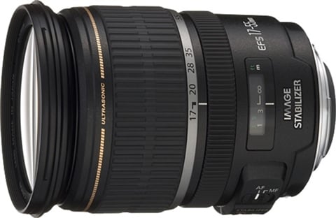 EF-S 17-55mm f/2.8 IS USM Black Lens