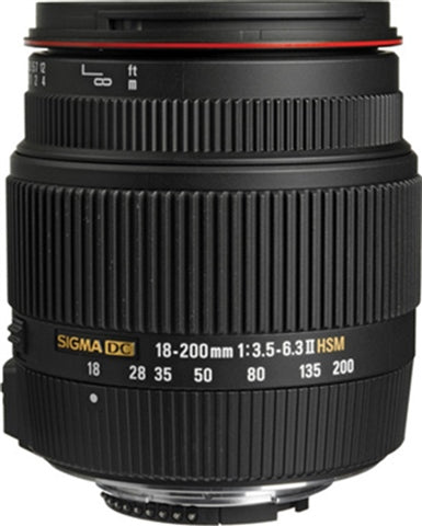 18-200mm f/3.5-6.3 II DC OS HSM (Nikon)