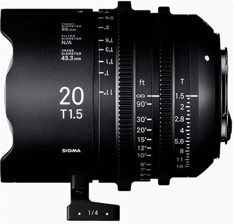 20mm T1.5 FF High Speed Prime Cine Lens (Canon EF)