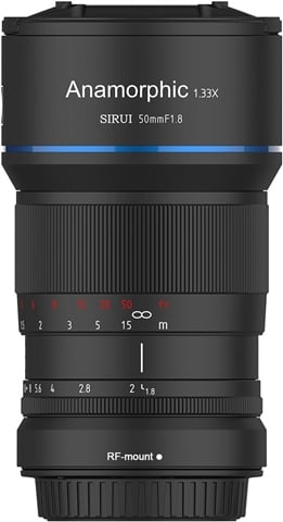 50mm f/1.8 Anamorphic 1.33x Lens (Canon RF)